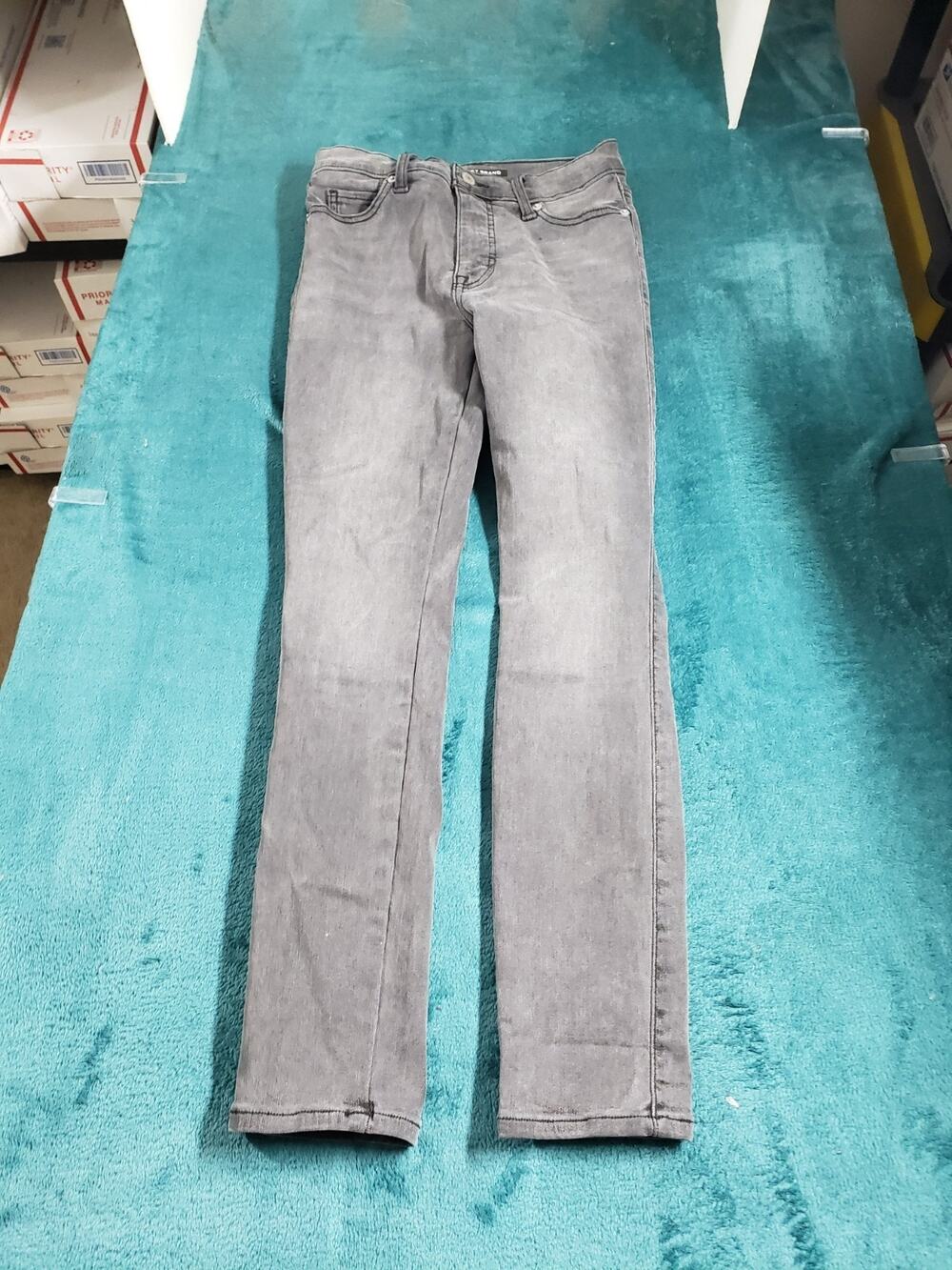Lucky Brand Jeans Size 2 Womens Black Stretch Pants Ladies Mid Rise Ankle